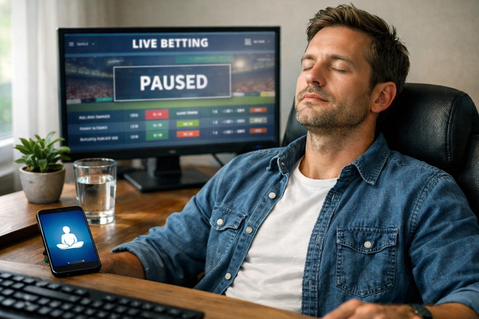 Wetter nimmt bewusste Pause für mentale Kontrolle bei Live-Wetten